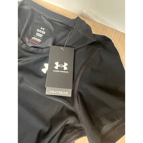 Under Armour HeatGear OG Compression Women's Black - Size S - NEW - Picture 11 of 13